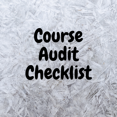 Course Audit Checklist (1)